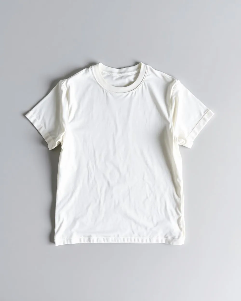Raw White Tee